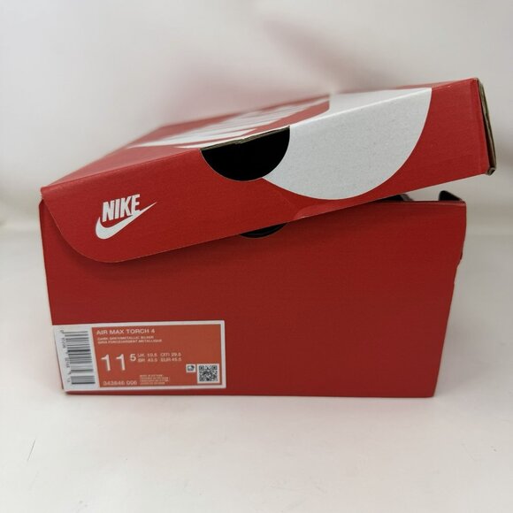 Nike Air Max Torch 4 Running Shoes Gray Red Men’s Size 11.5 - Picture 8 of 8